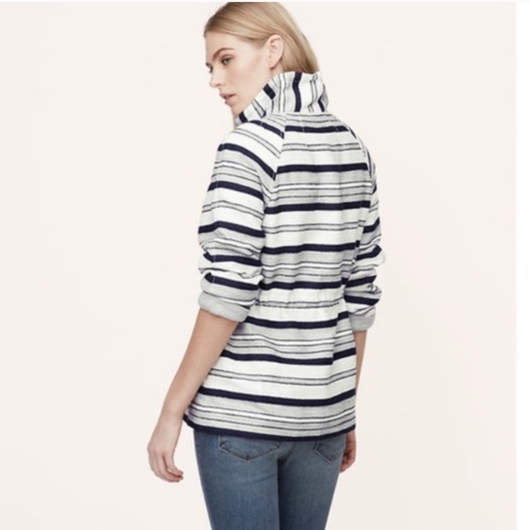 Loft Breton Anorak Nautical Striped Jacket - Picture 2 of 8